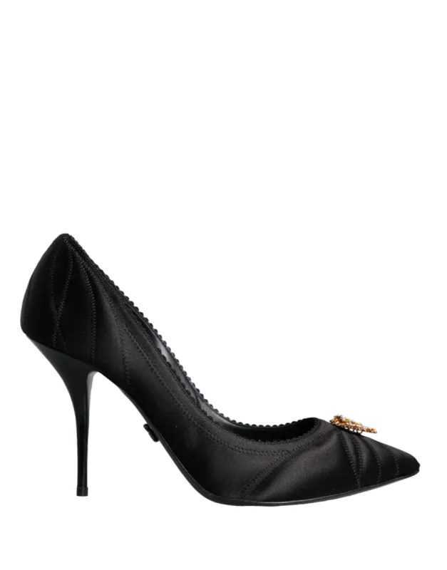 Black Heart DEVOTION Heels Pumps Shoes sold by Louxly