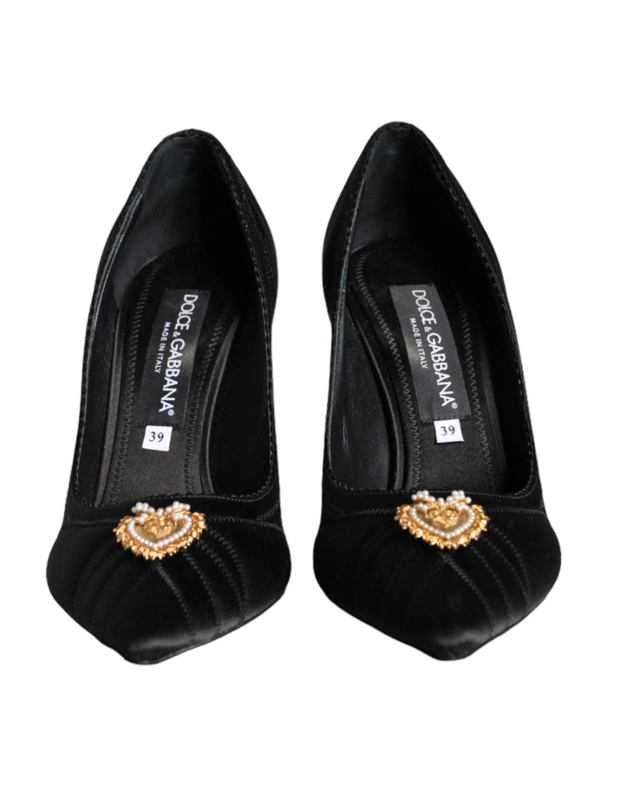 Black Heart DEVOTION Heels Pumps Shoes sold by Louxly product image thumbnail 2