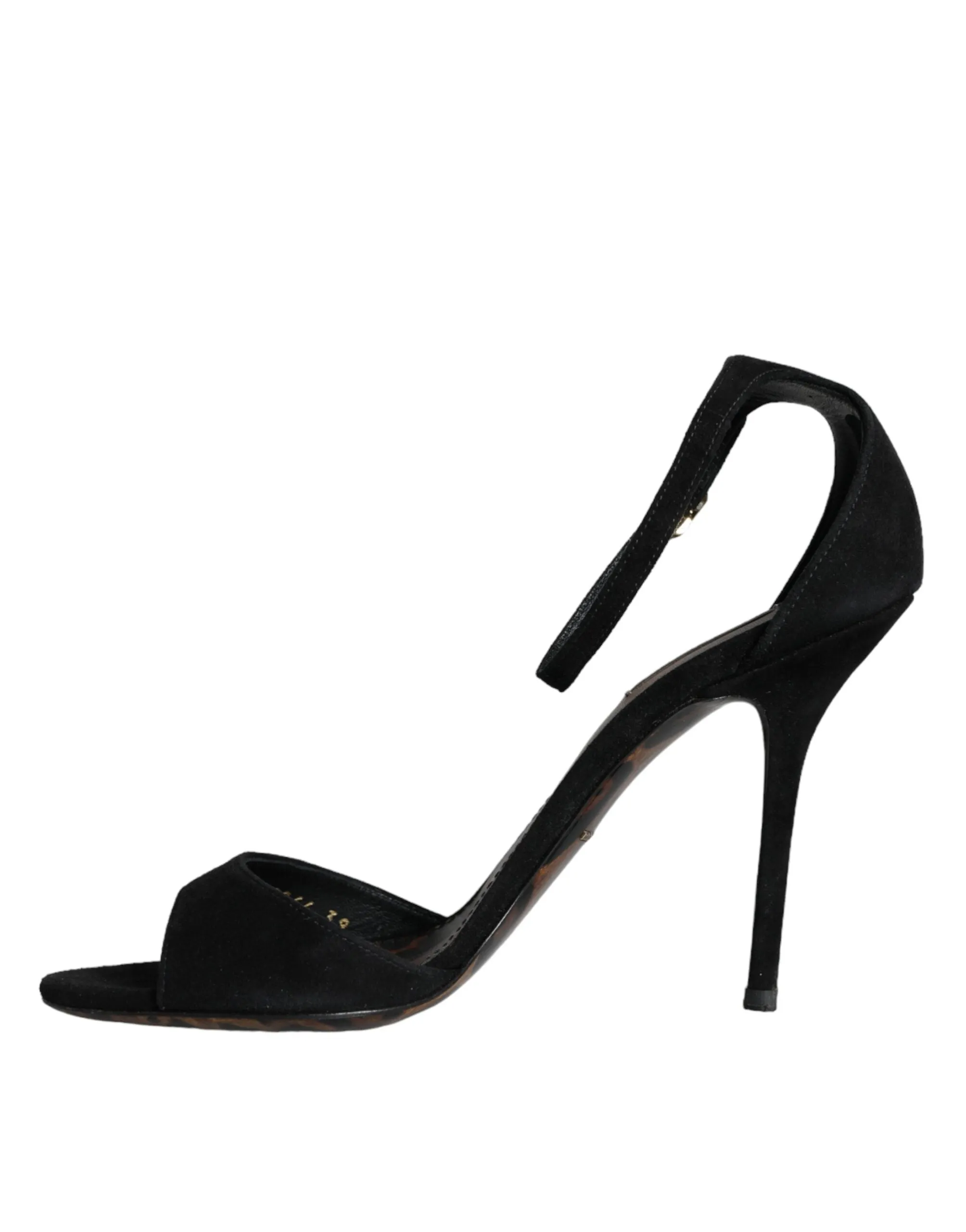 Black KEIRA Heels Ankle Strap Sandals Shoes sold by Louxly product image thumbnail 5