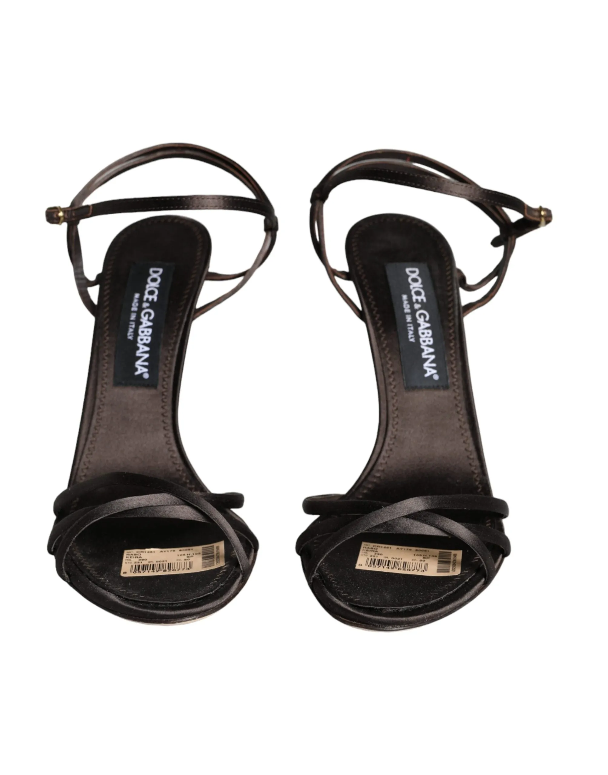 Brown Ankle Strap Stiletto High Heels Sandals Shoes sold by Louxly product image thumbnail 2