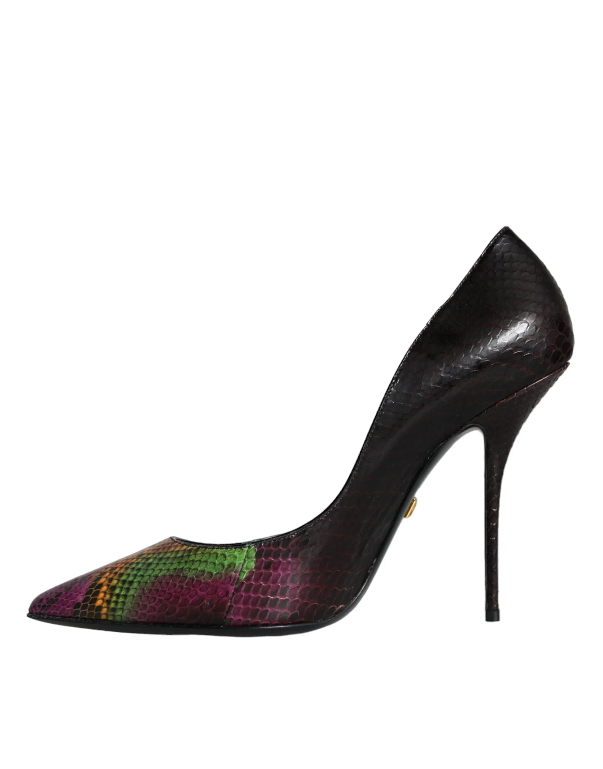 Multicolor Exotic Leather Heels Pumps Shoes sold by Louxly product image thumbnail 4