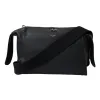 Black Pebbled Leather Edge Shoulder Strap Men Bag sold by Louxly
