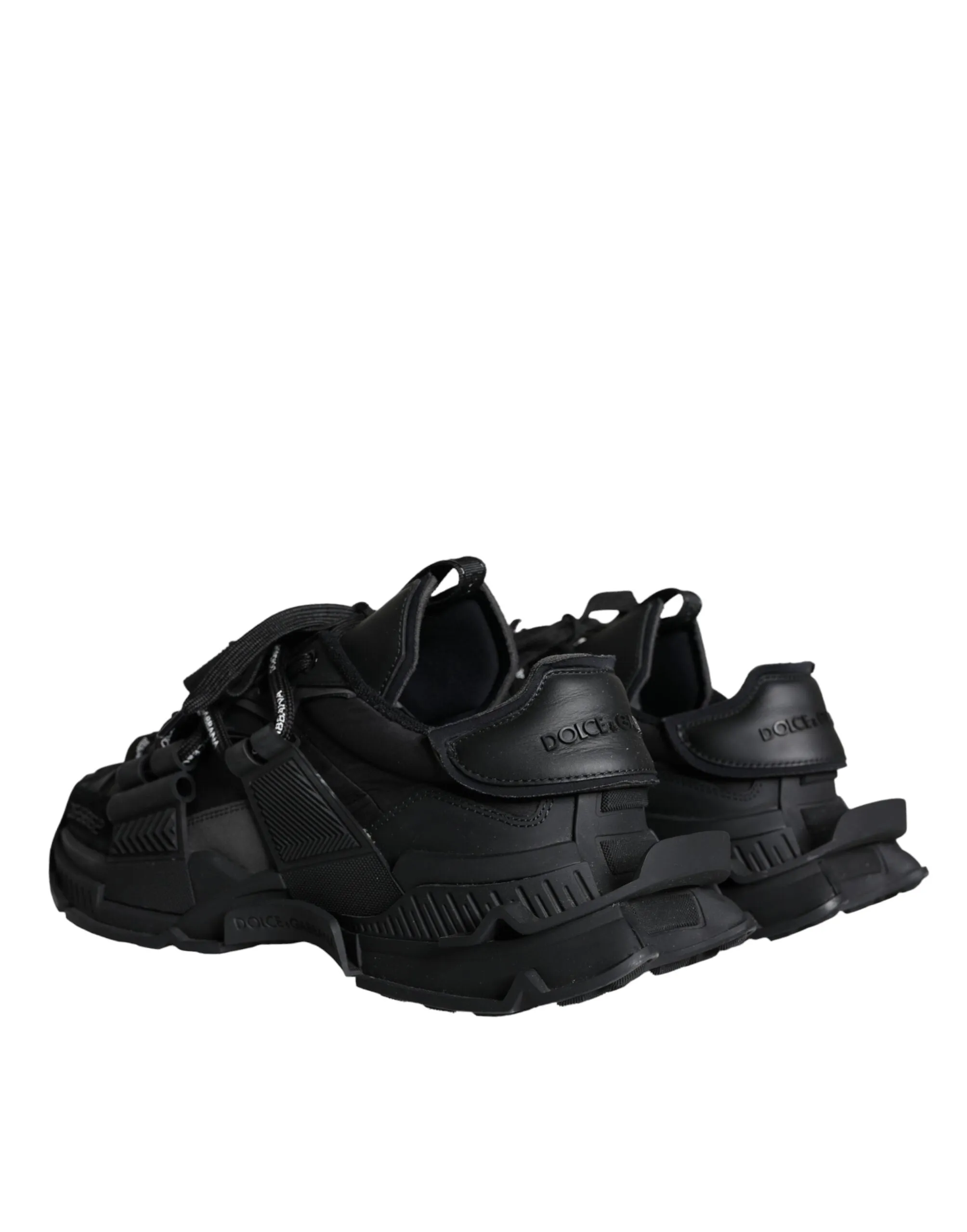 Black Low Top Space Lace Up Sneakers Shoes sold by Louxly product image thumbnail 4