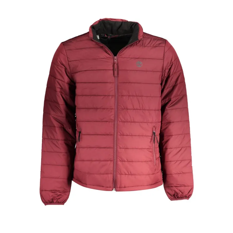 Red Polyester Jacket sold by Louxly