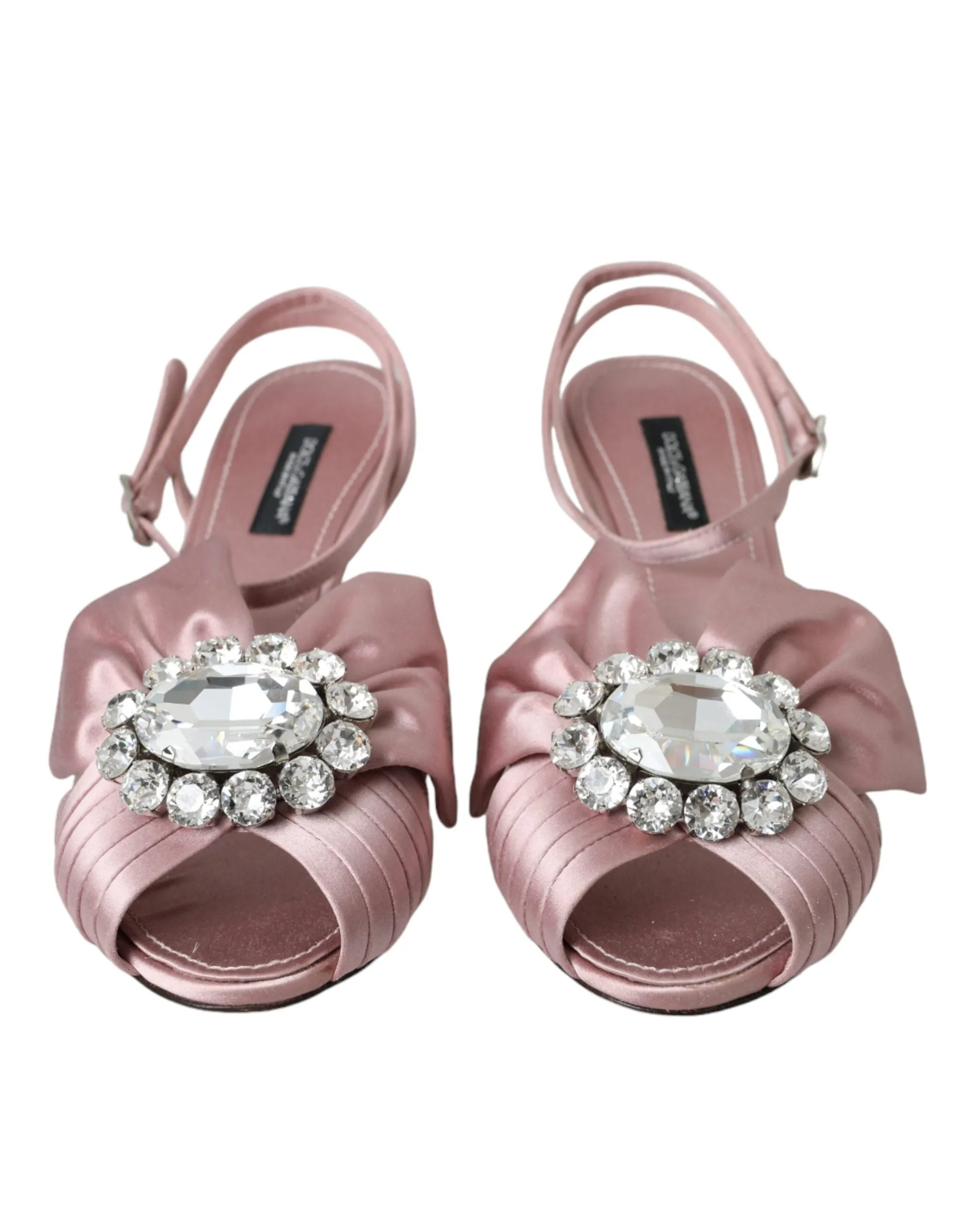 Pink Keira Crystal Heels Sandals Shoes sold by Louxly product image thumbnail 2