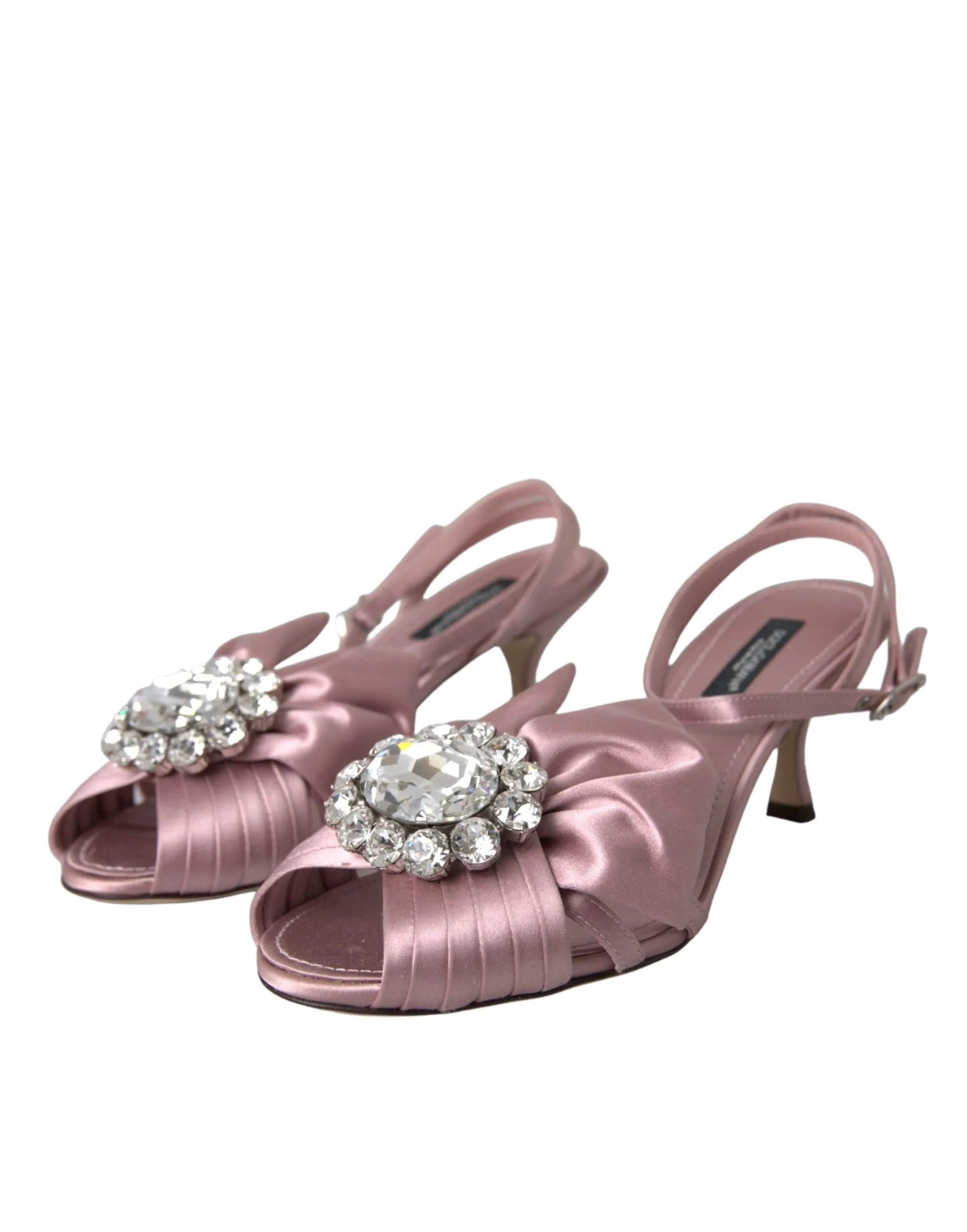 Pink Keira Crystal Heels Sandals Shoes sold by Louxly product image thumbnail 3