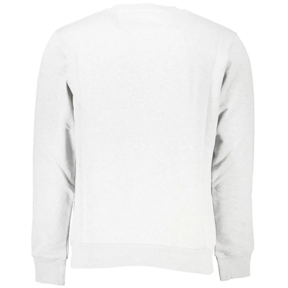 Elegant Cotton Crewneck Sweatshirt in White sold by Louxly product image thumbnail 2