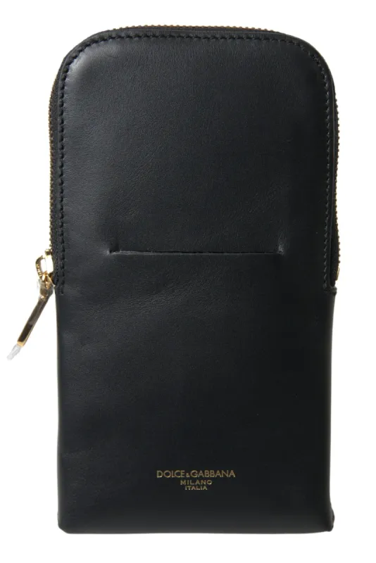 Elegant Leather Wristlet Clutch sold by Louxly