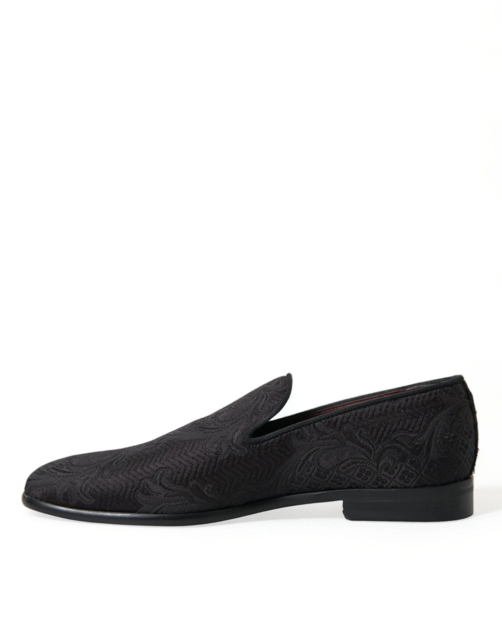 Elegant Black Brocade Dress Loafers sold by Louxly product image thumbnail 5