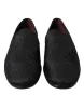 Elegant Black Brocade Dress Loafers sold by Louxly