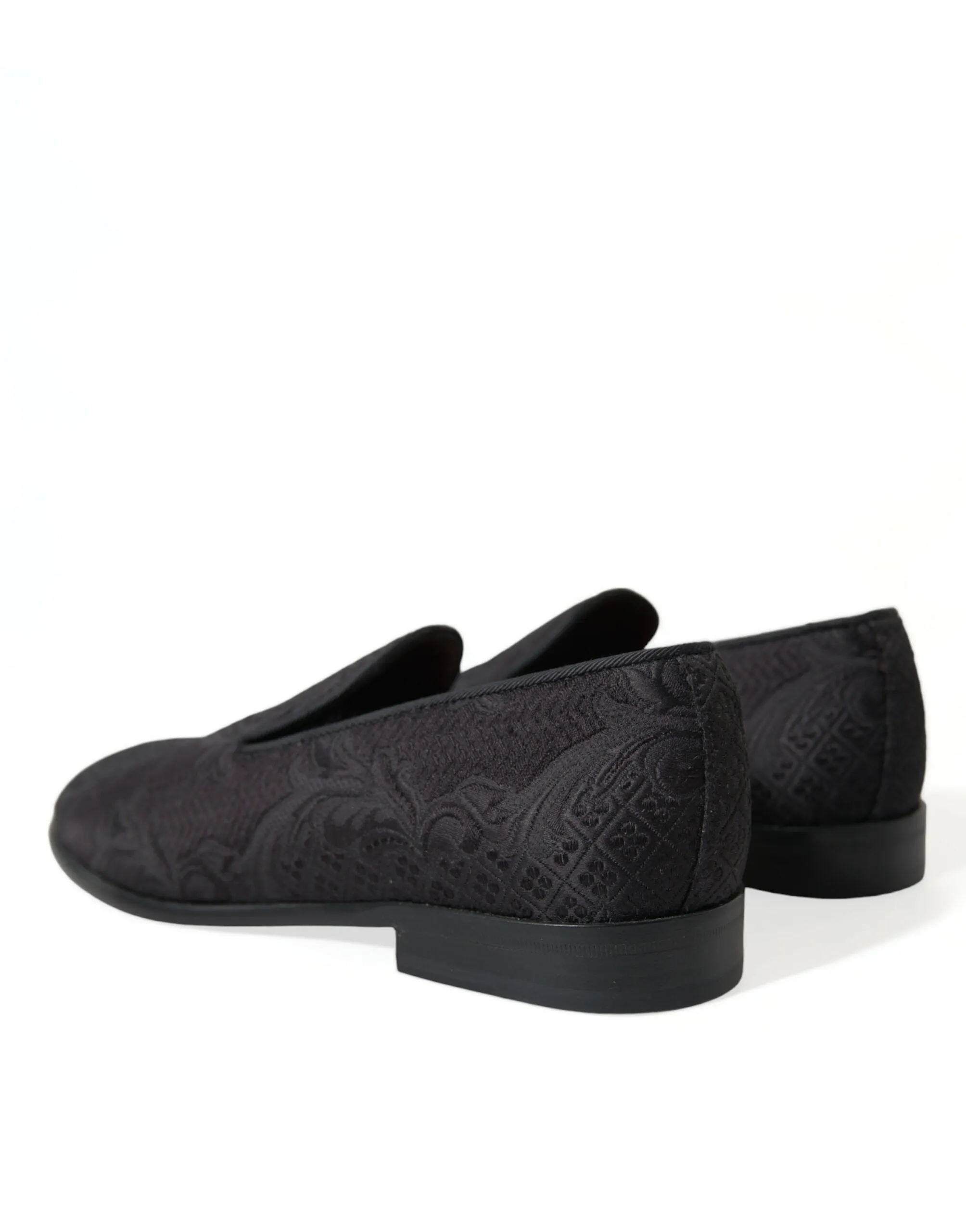 Elegant Black Brocade Dress Loafers sold by Louxly product image thumbnail 4