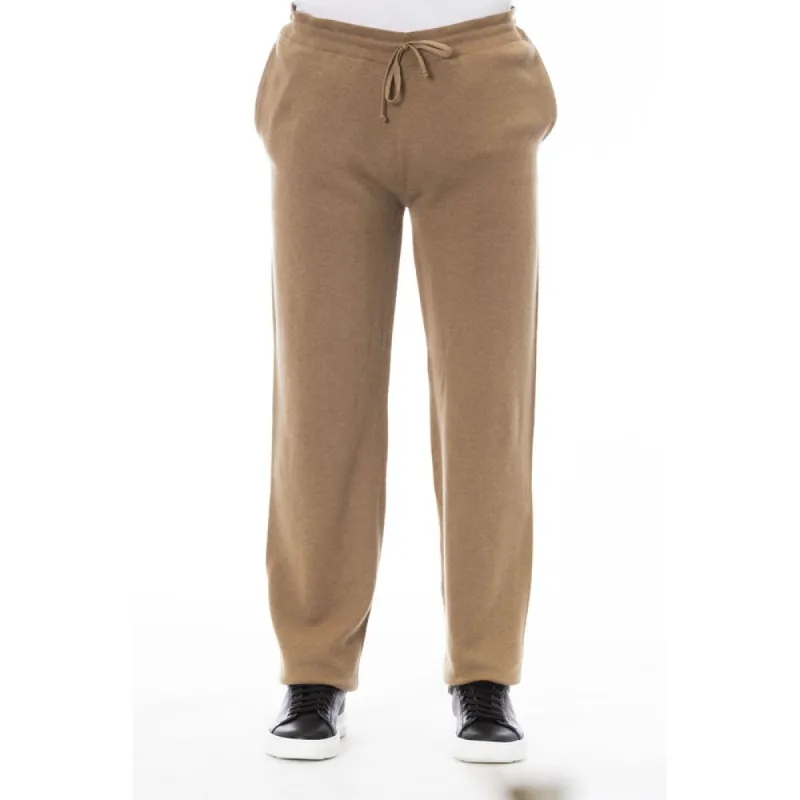 Beige Linen Men Trouser sold by Louxly
