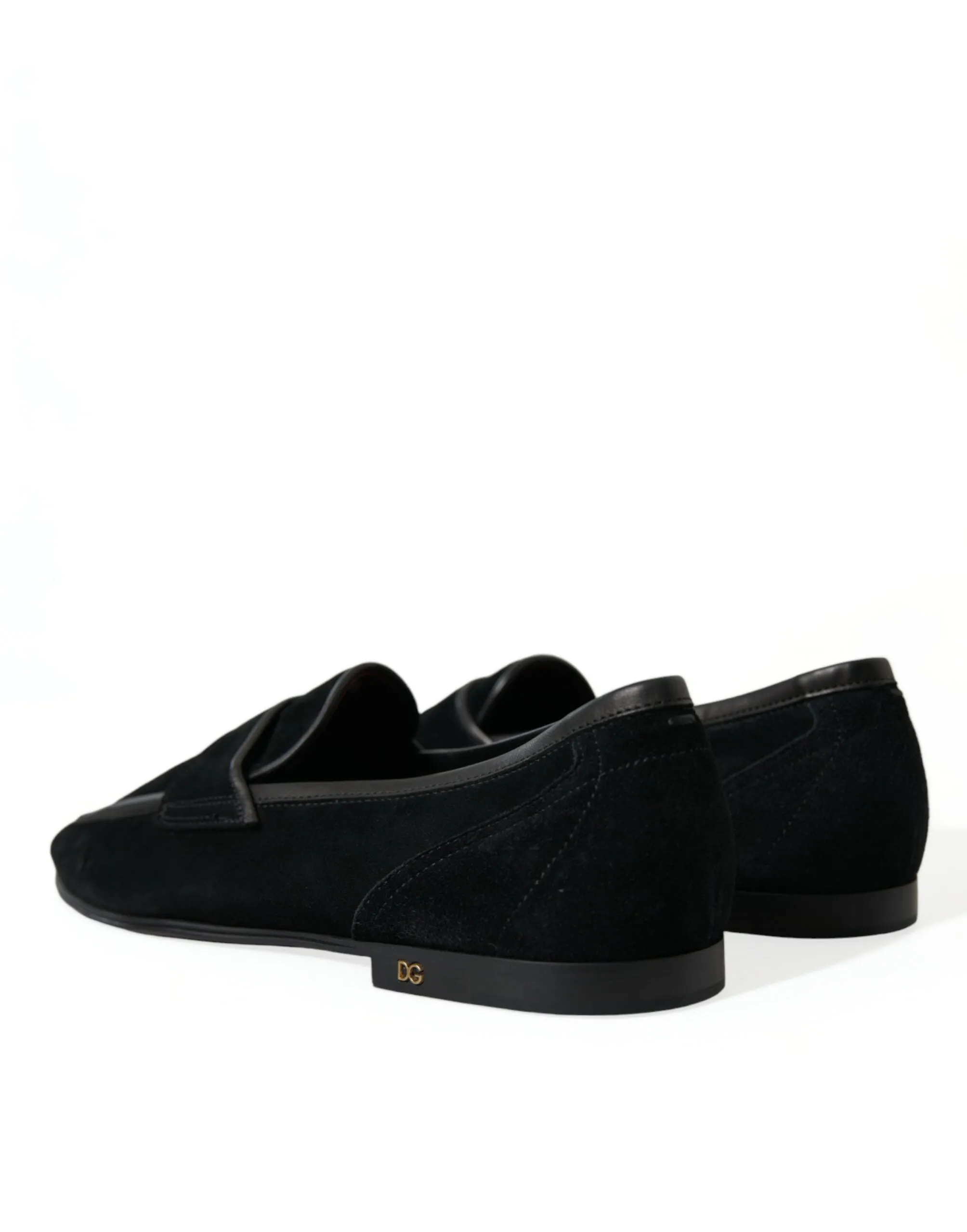 Elegant Velvet Black Loafers for Men sold by Louxly product image thumbnail 4
