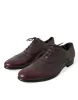 Elegant Burgundy Leather Derby Shoes sold by Louxly