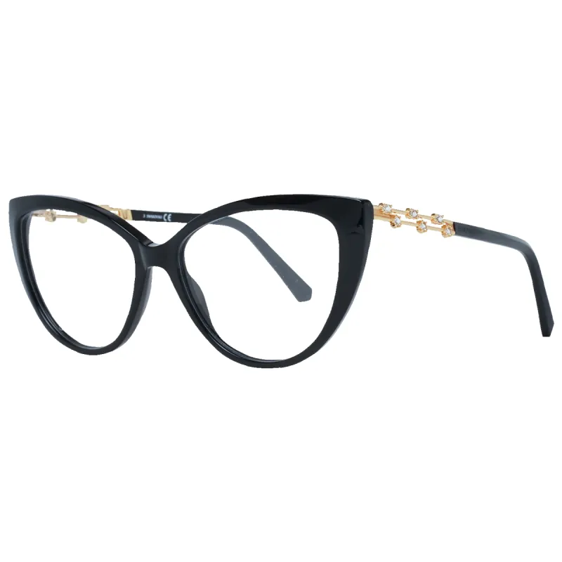 Elegant Black Cat Eye Designer Eyeglasses sold by Louxly