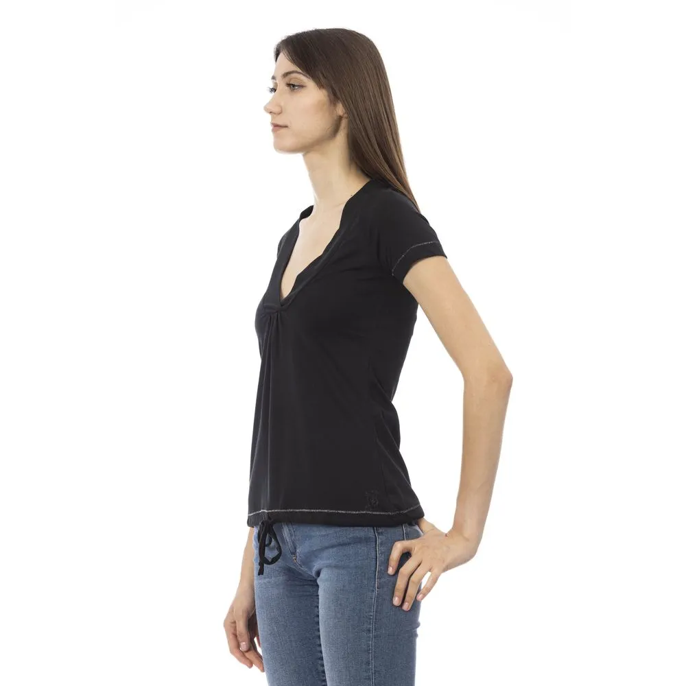 Black Cotton Women Top sold by Louxly product image thumbnail 2