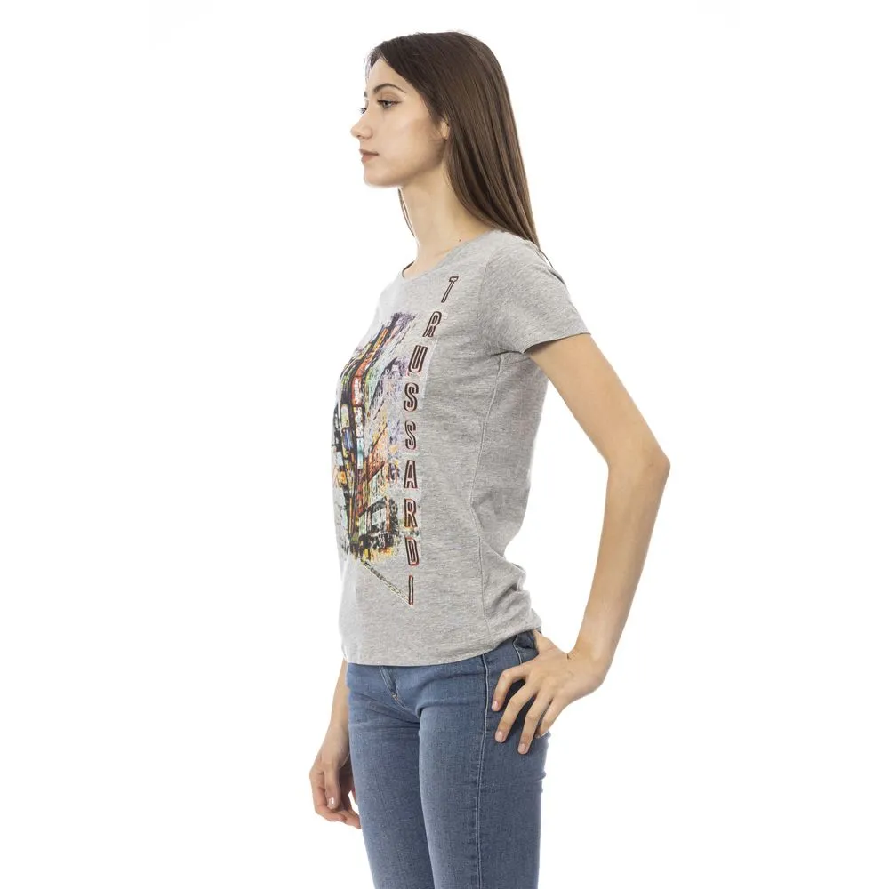 Gray Cotton Women Top sold by Louxly product image thumbnail 2