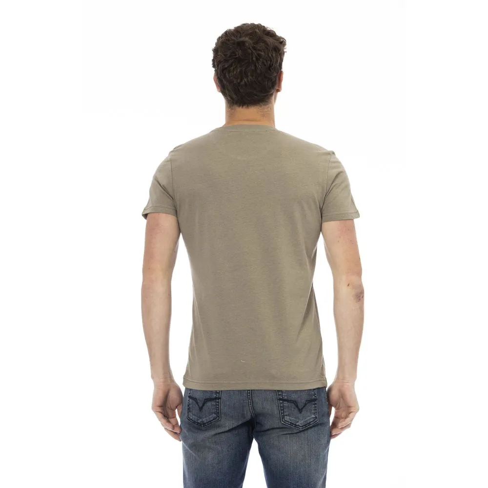 Green Cotton Men T-Shirt sold by Louxly product image thumbnail 3