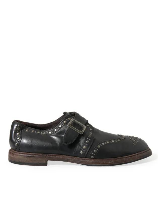 Elegant Calfskin Leather Monk Straps sold by Louxly