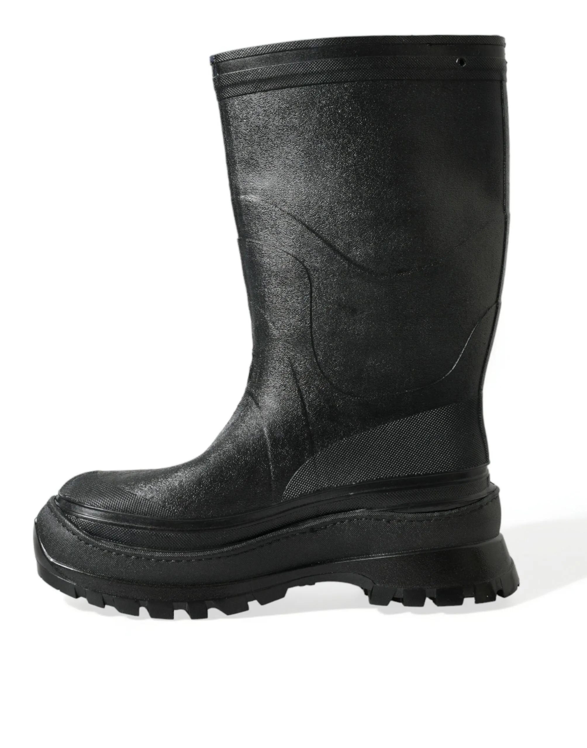 Sleek Metallic Rubber Rain Boots with DG Logo sold by Louxly product image thumbnail 5