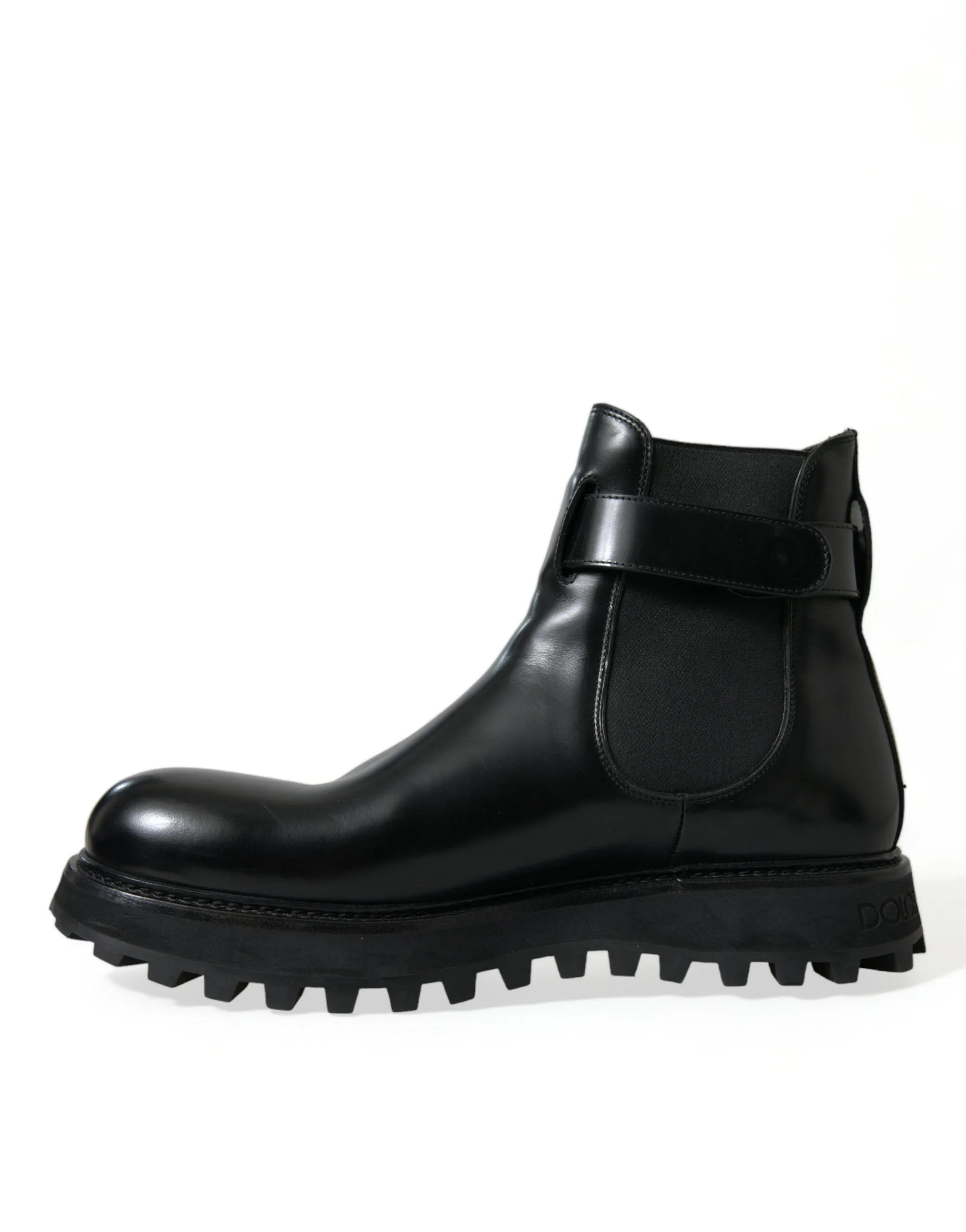 Elegant Black Calf Leather Chelsea Boots sold by Louxly product image thumbnail 5