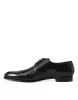 Elegant Black Calfskin Men's Derby Shoes sold by Louxly