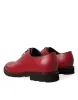 Elegant Red Leather Oxford Dress Shoes sold by Louxly