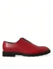 Elegant Red Leather Oxford Dress Shoes sold by Louxly