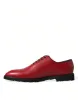 Elegant Red Leather Oxford Dress Shoes sold by Louxly