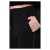 Elegant Cotton Sweatpants with Rhinestone Accent sold by Louxly
