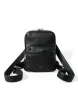 Chic Black Calf Leather Small Backpack sold by Louxly