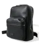 Chic Black Calf Leather Small Backpack sold by Louxly