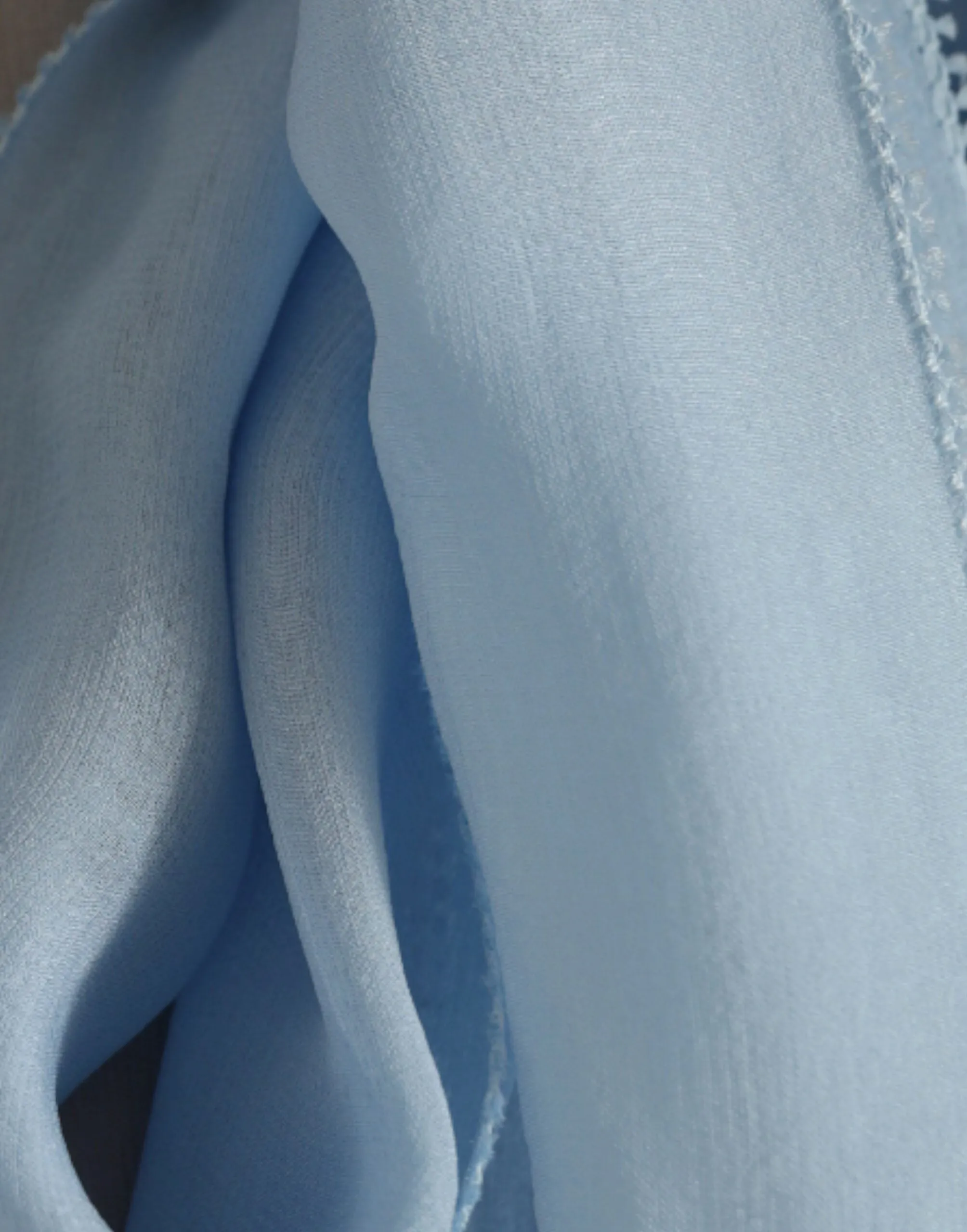 Elegant Silk Long Sleeve Blouse sold by Louxly product image thumbnail 4