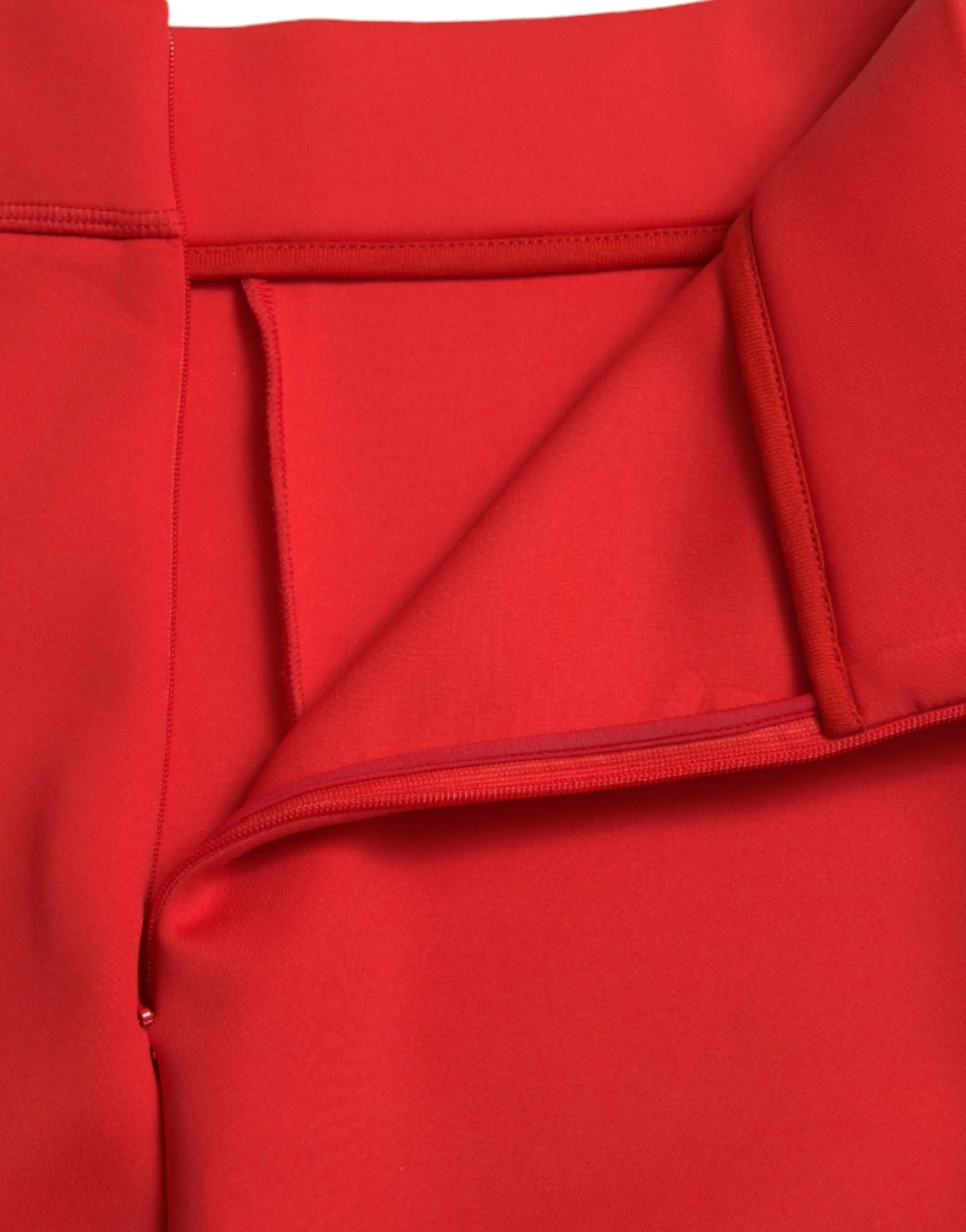 Elegant High Waist Red Leggings sold by Louxly product image thumbnail 5