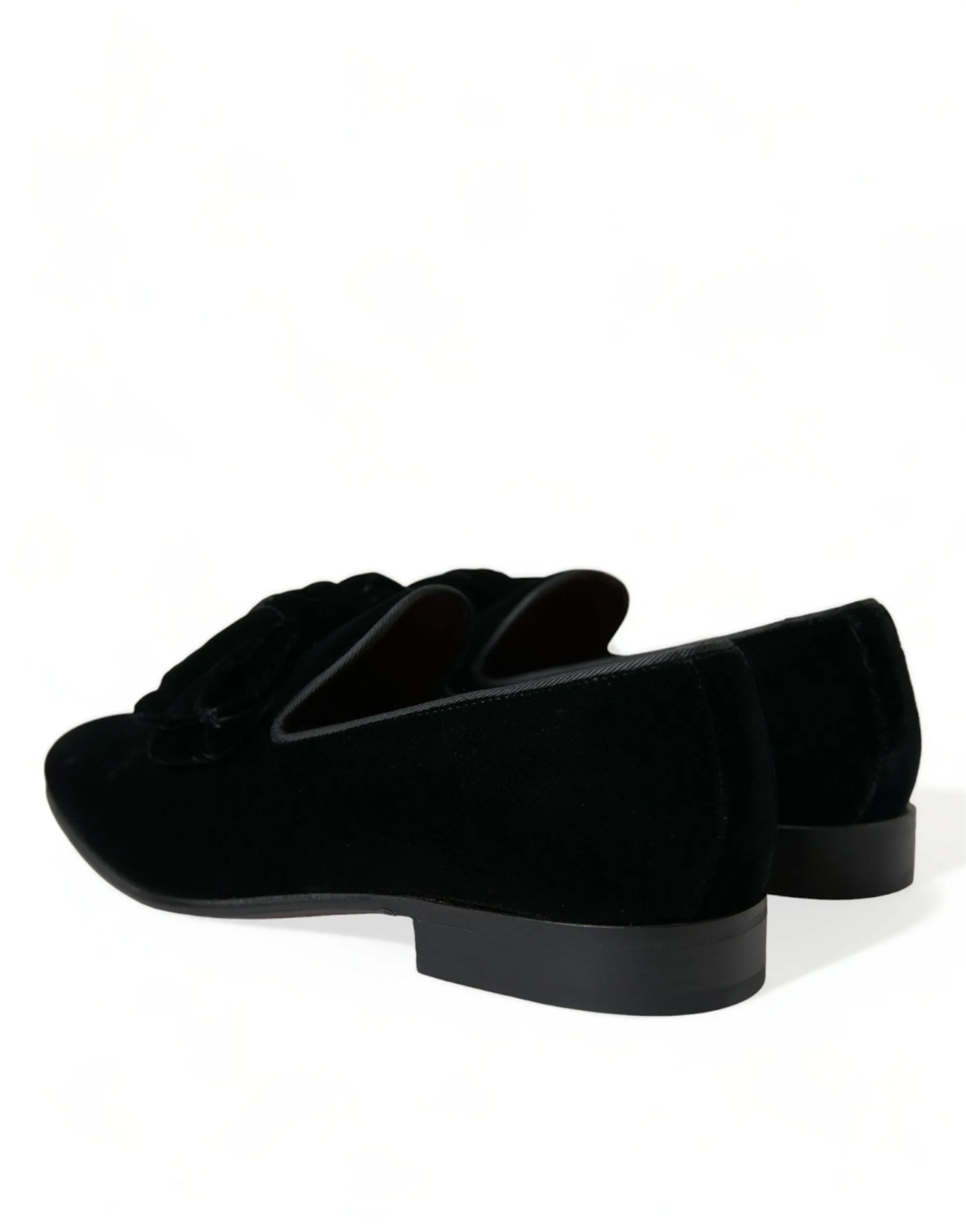 Elegant Black Velvet Loafers - Men's Luxury Footwear sold by Louxly product image thumbnail 4