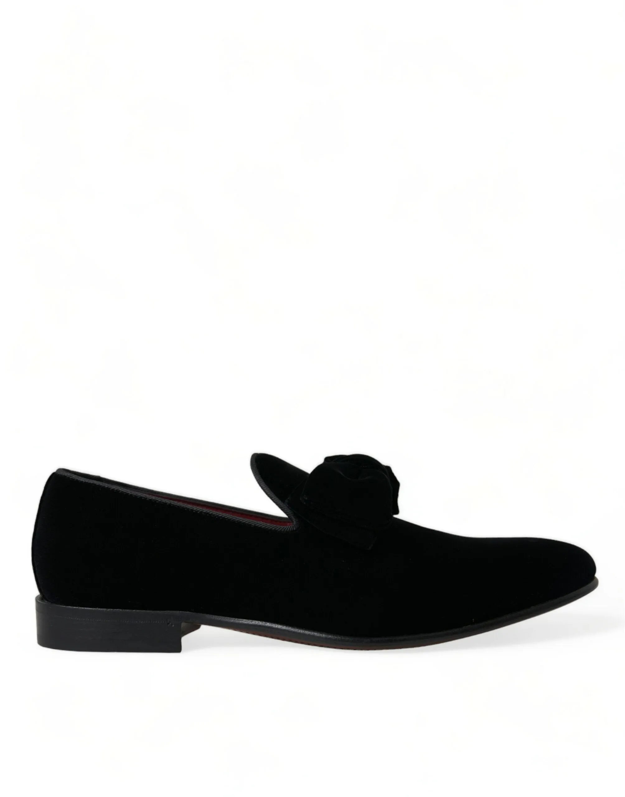 Elegant Black Velvet Loafers - Men's Luxury Footwear sold by Louxly