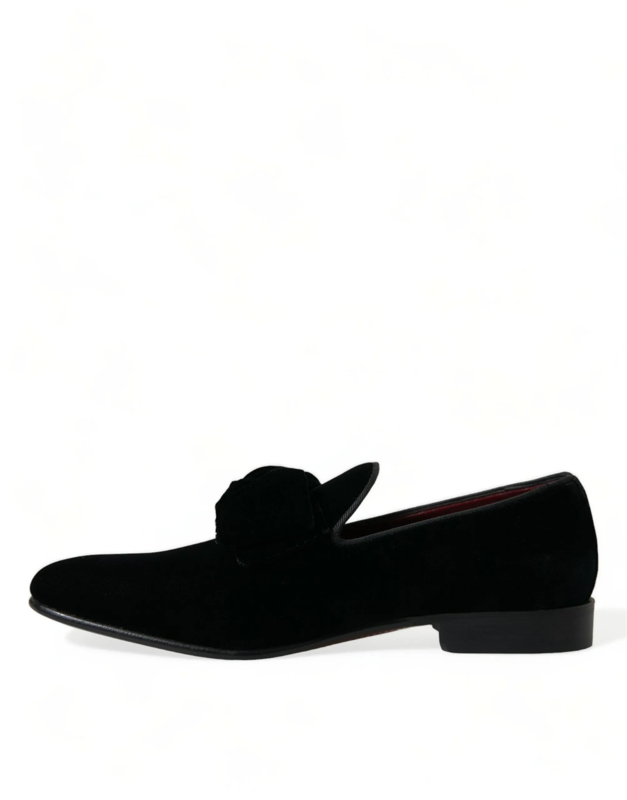 Elegant Black Velvet Loafers - Men's Luxury Footwear sold by Louxly product image thumbnail 5