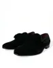 Elegant Black Velvet Loafers - Men's Luxury Footwear sold by Louxly