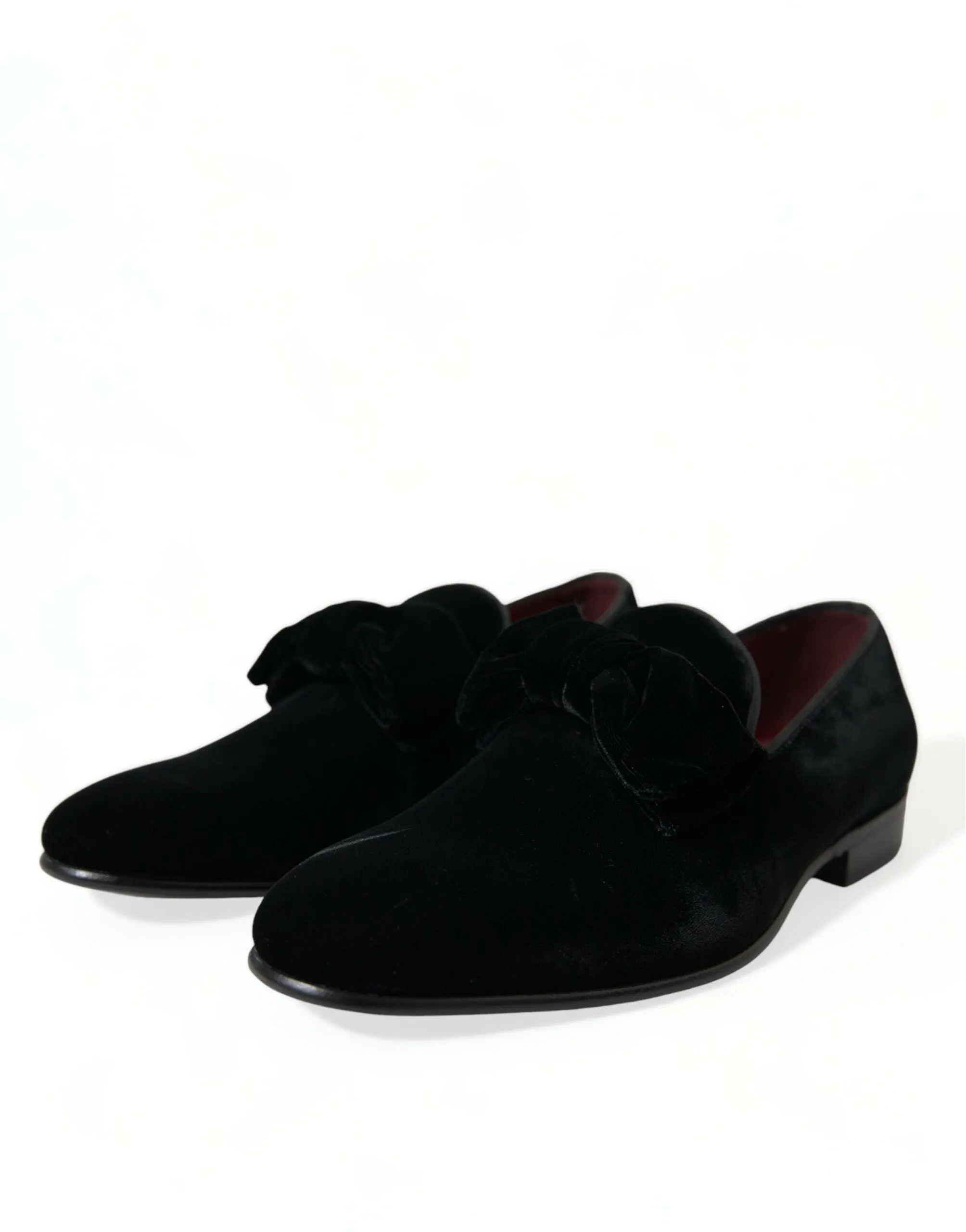 Elegant Black Velvet Loafers - Men's Luxury Footwear sold by Louxly product image thumbnail 3