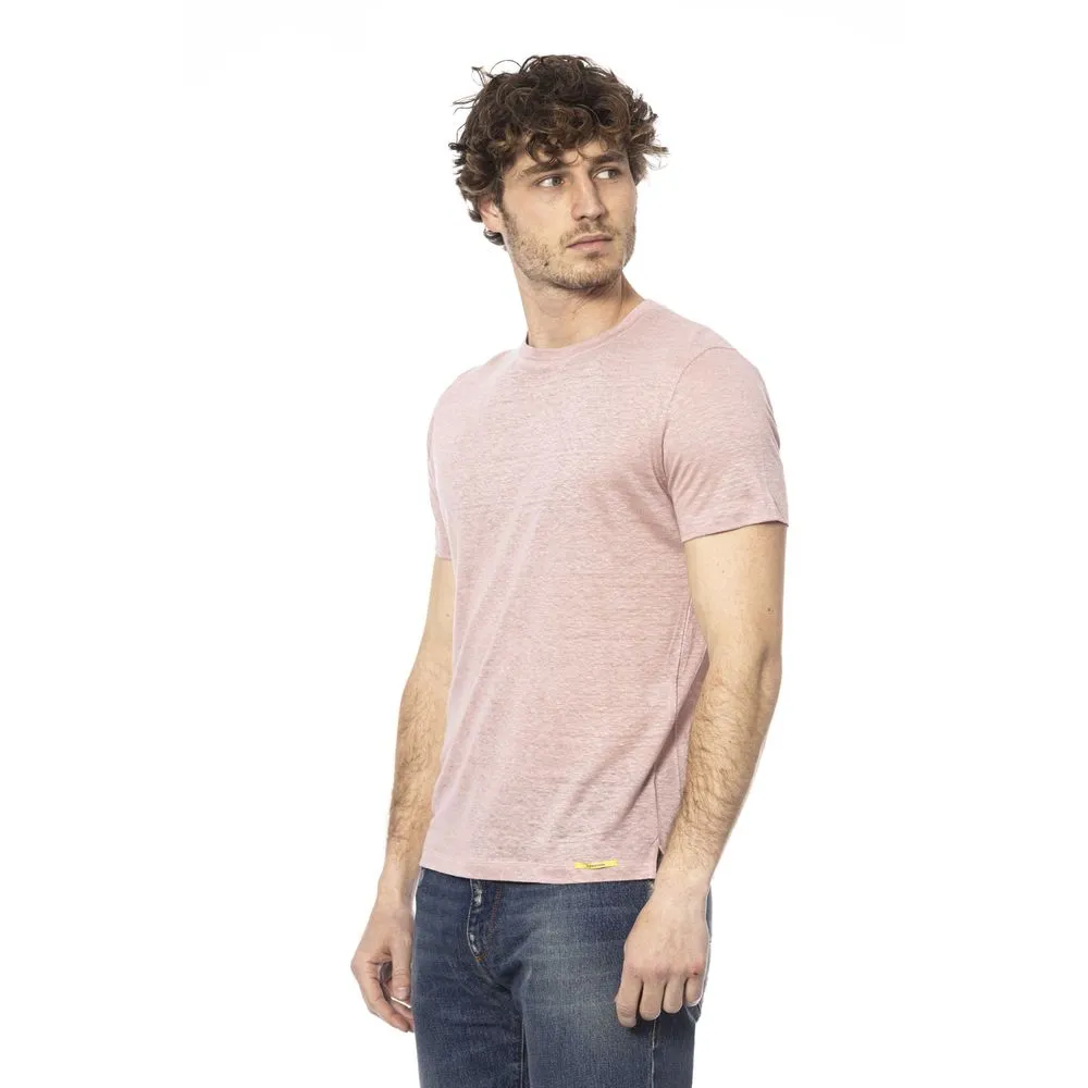 Pink Cotton T-Shirt sold by Louxly product image thumbnail 2