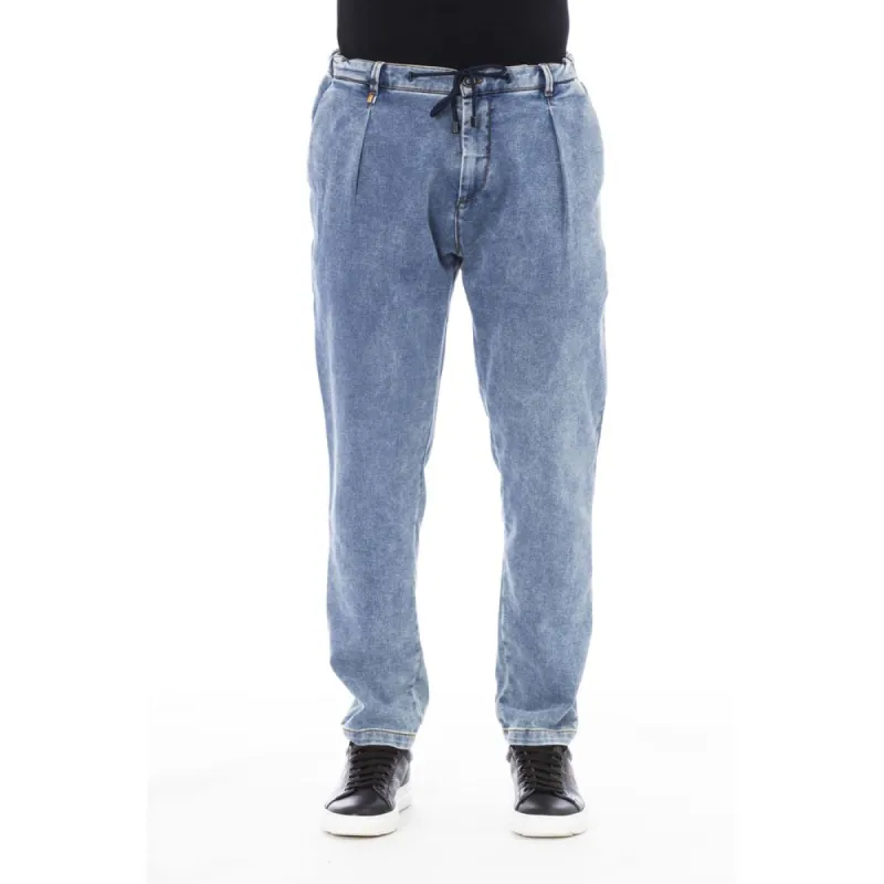 Blue Cotton Jeans & Pant sold by Louxly