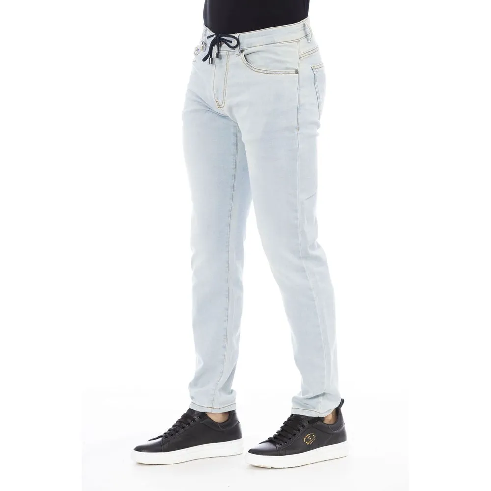 Light Blue Cotton Jeans & Pant sold by Louxly product image thumbnail 2