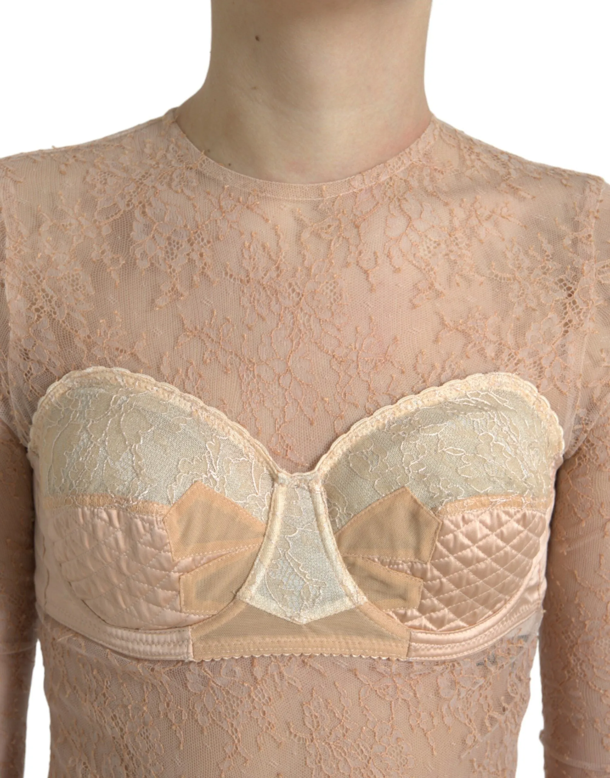 Elegant Lace Bustier Cropped Top sold by Louxly product image thumbnail 4