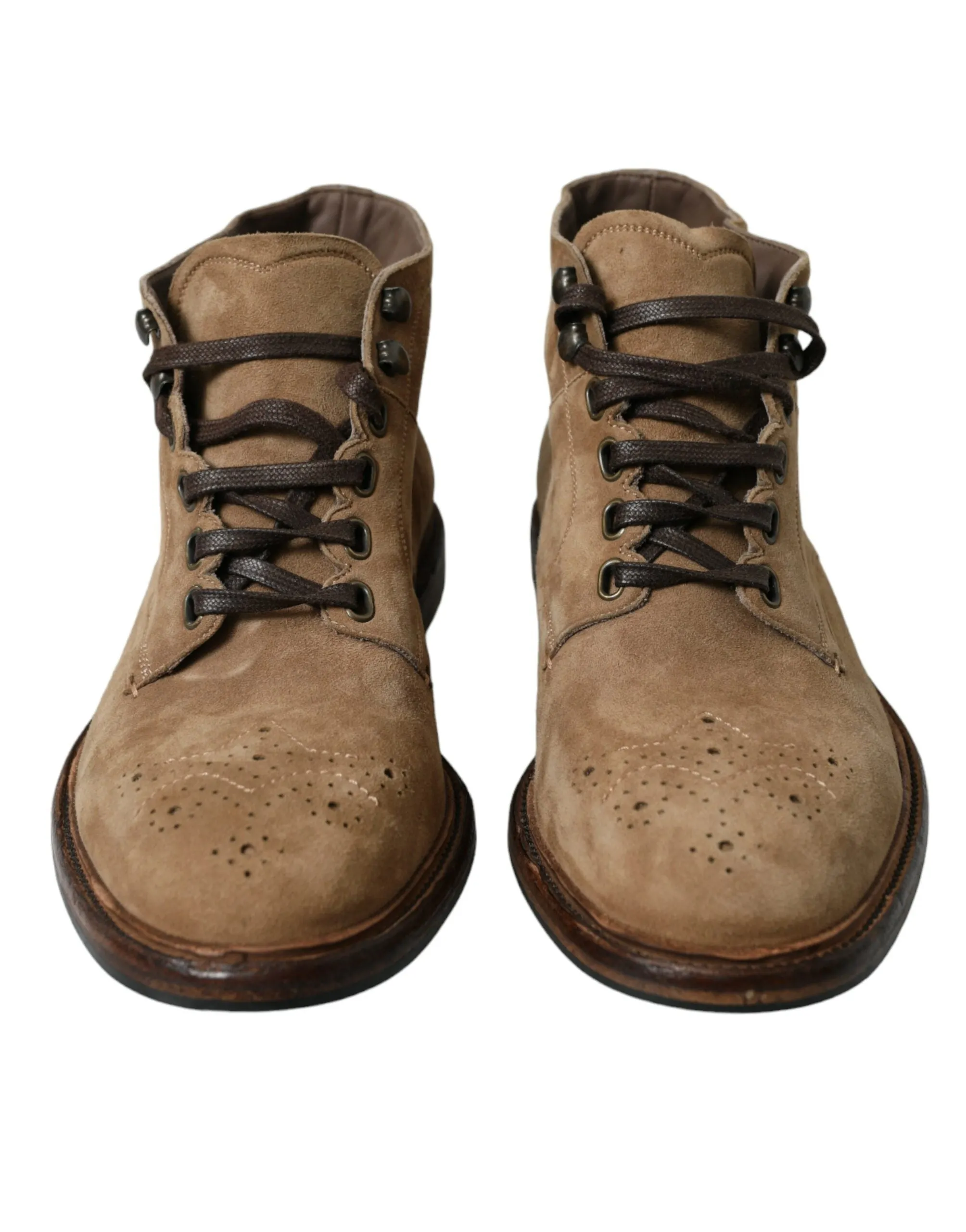 Elegant Leather Ankle Lace-Up Boots sold by Louxly product image thumbnail 2