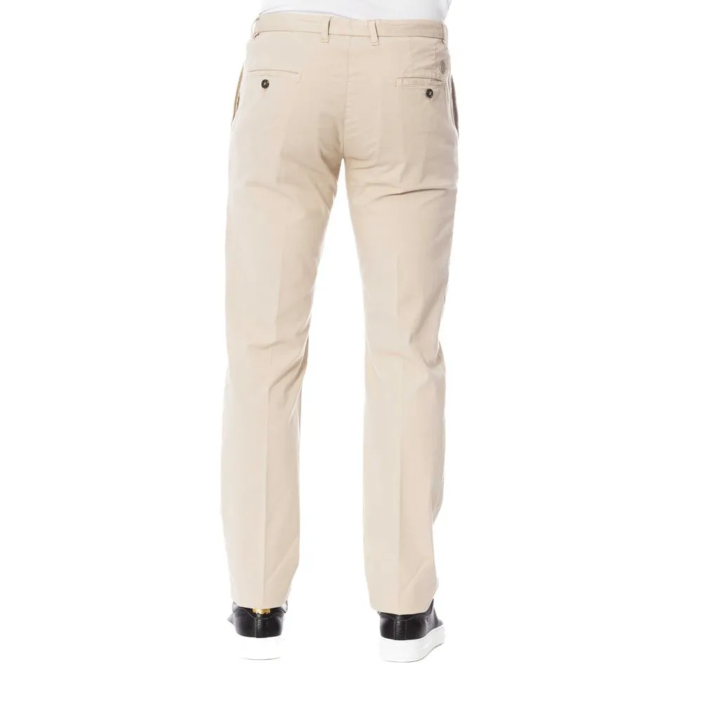 Beige Cotton Men's Pants sold by Louxly product image thumbnail 3