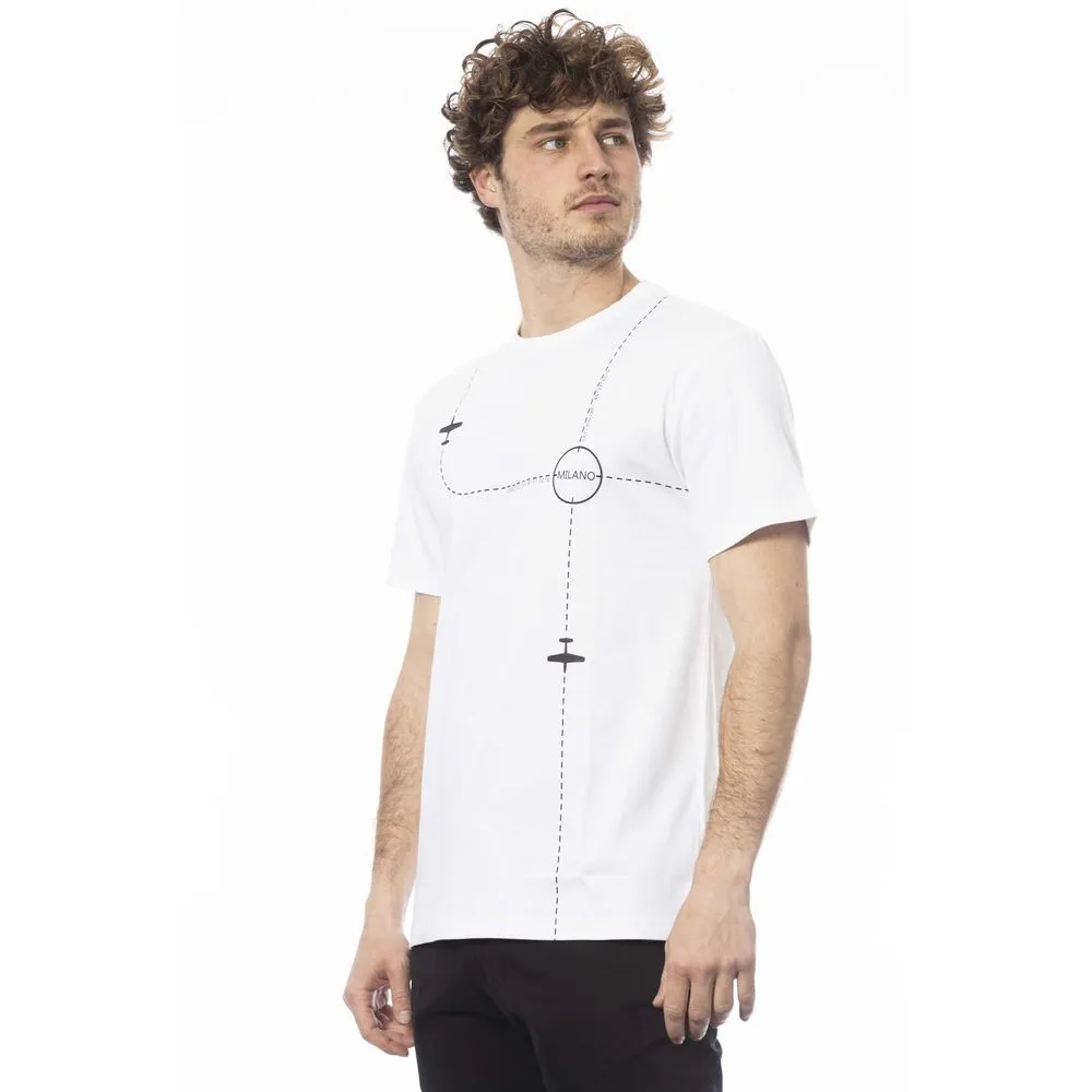 White Cotton Men T-Shirt sold by Louxly product image thumbnail 2