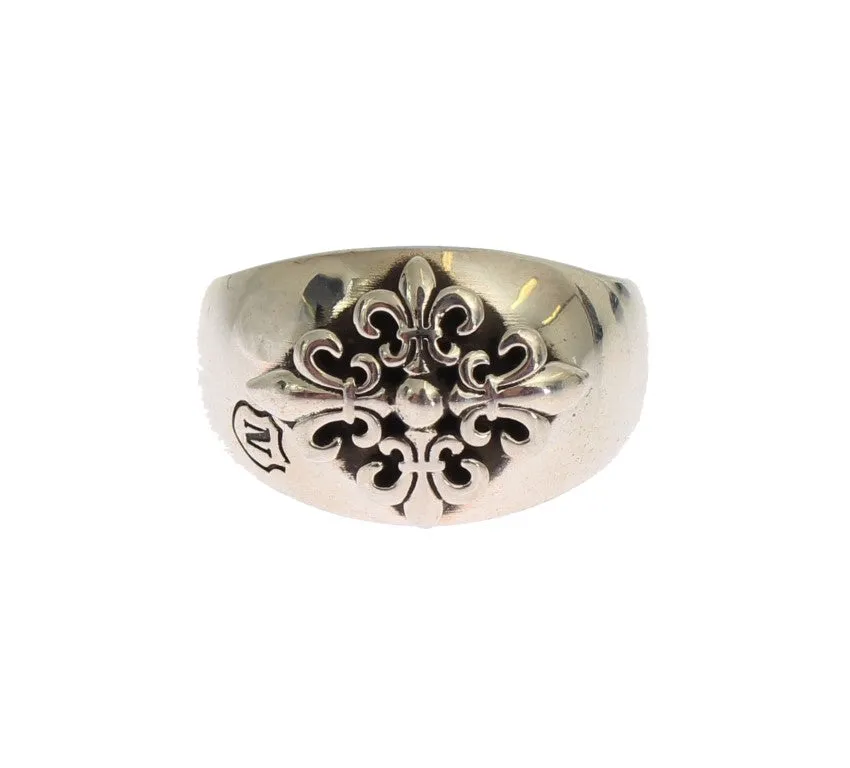 Exquisite Silver Statement Ring for Men sold by Louxly