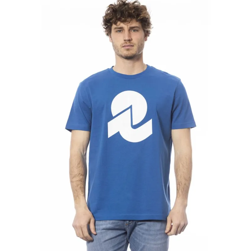 Blue Cotton Men T-Shirt sold by Louxly