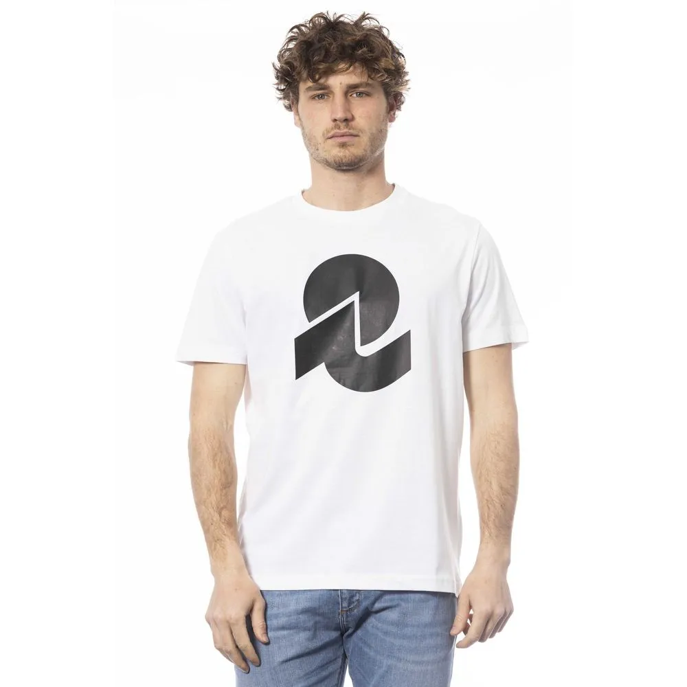 White Cotton Men T-Shirt sold by Louxly