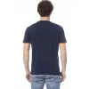 Blue Cotton Men T-Shirt sold by Louxly